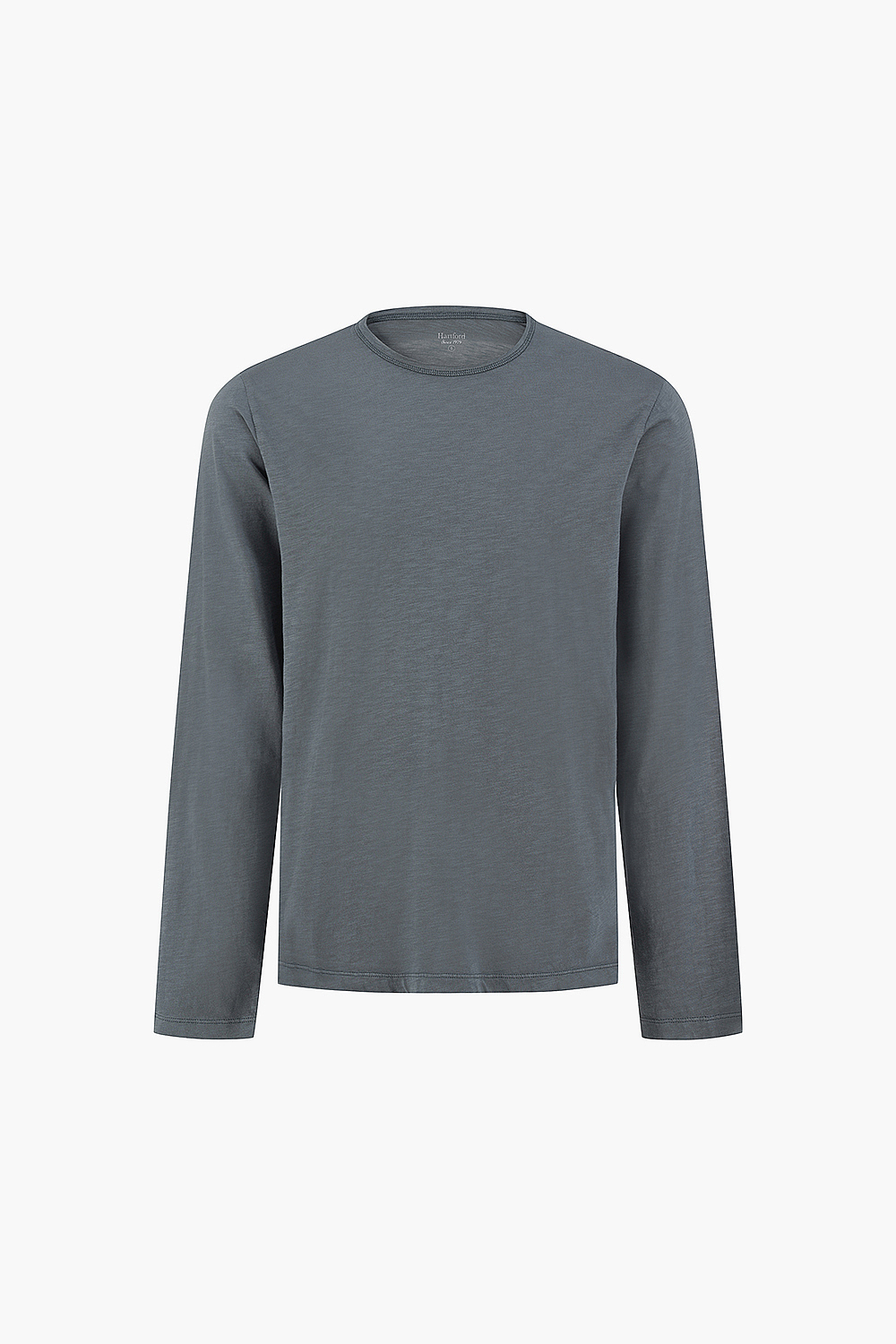 코튼 크루넥 긴소매 티셔츠 BE6630202